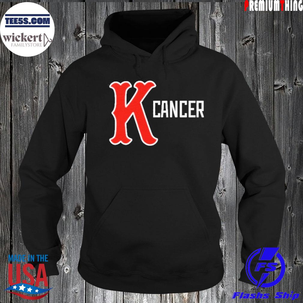 Boston red sox k cancer shirt, hoodie, sweater, long sleeve and