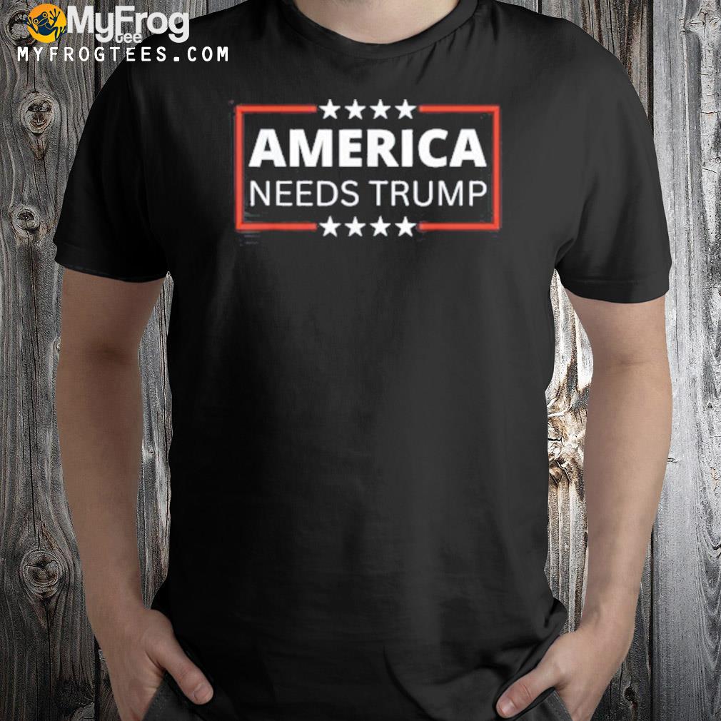 America needs Trump president election vote antI Biden shirt