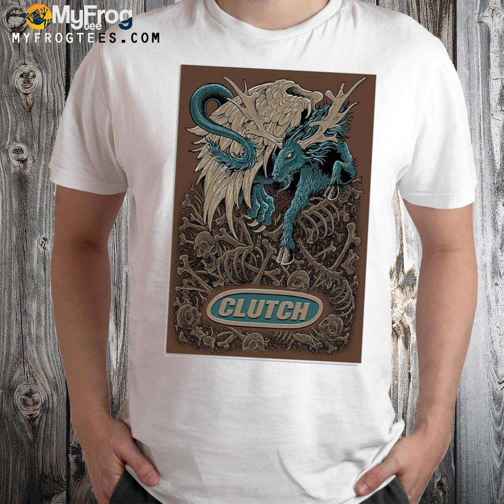 Clutch mountain of bone tour 2022 poster shirt