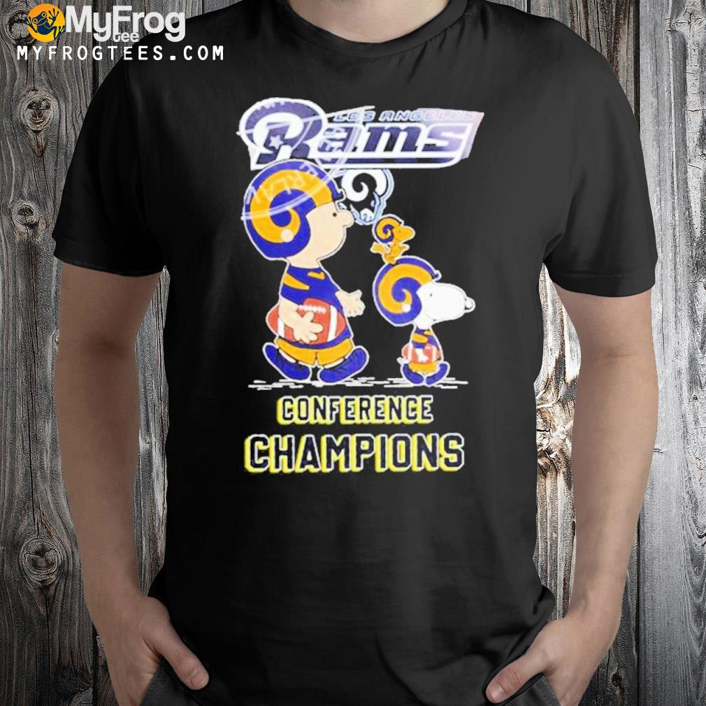 Los angeles rams Snoopy Peanuts 2022 NFC conference championship shirt