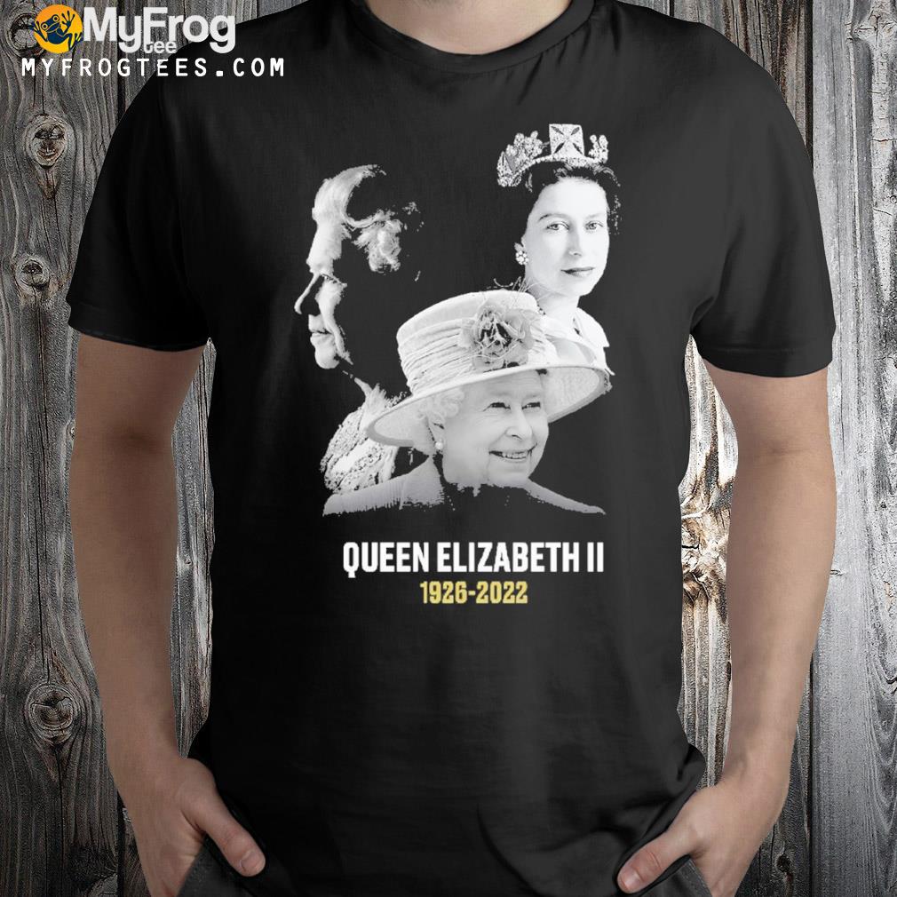 Mens RIP Queen Elizabeth II 1926 2022 Shirt