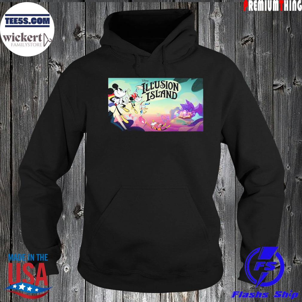 Mickey and friends in disney illusion island s Hoodie