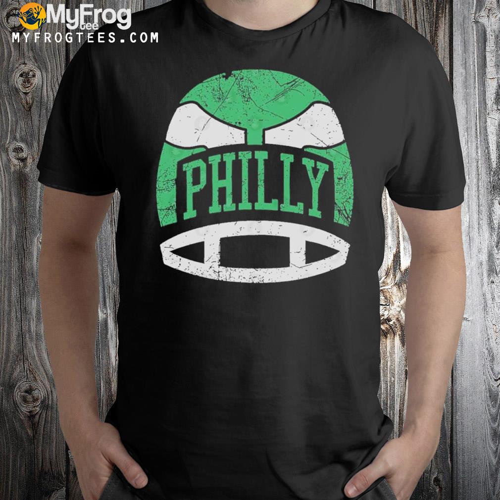 Philly retro helmet philadelphia eagles shirt