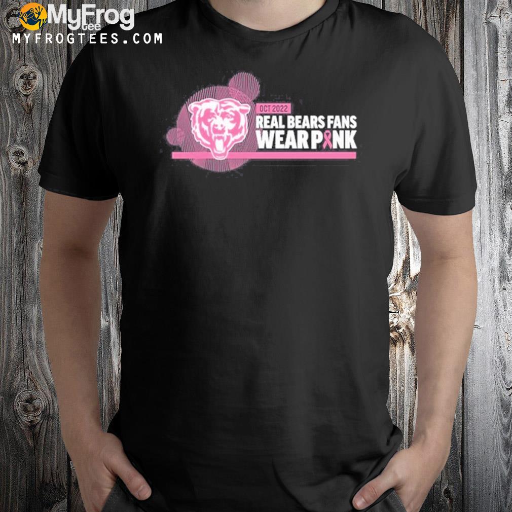 Real bears fans wear pink shirt
