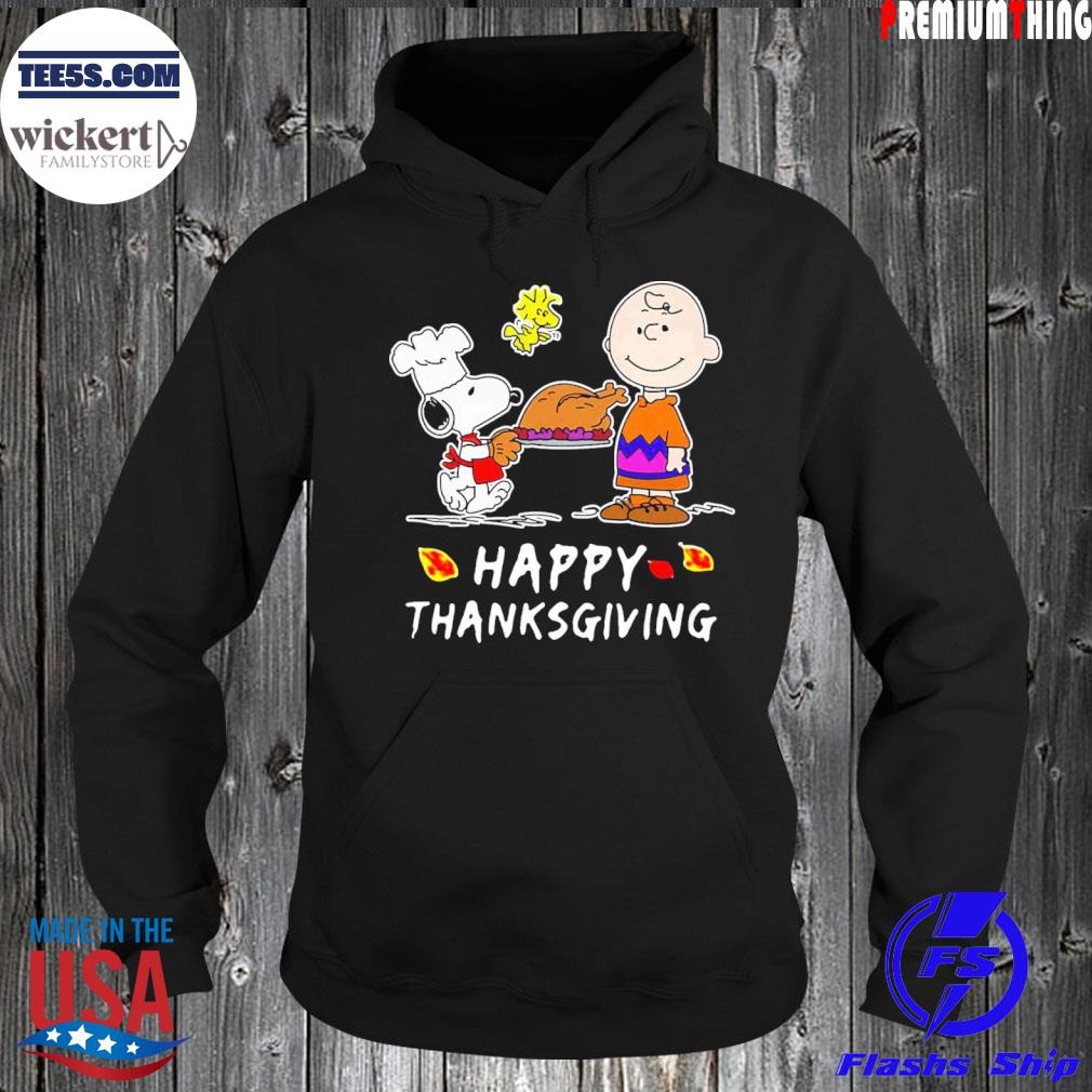 Snoopy Charlie Brown And Woodstock Charlie Brown Thanksgiving Shirt Hoodie