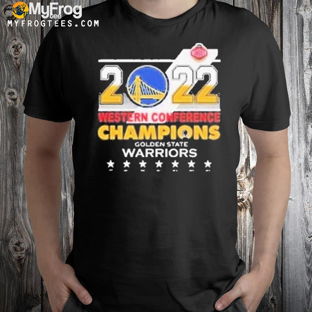 7th Western Conference Champions Golden State Warriors Champions History Shirt