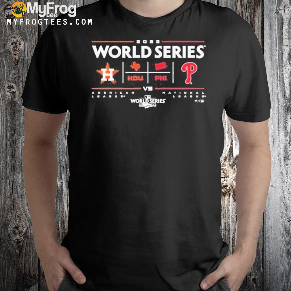 Houston Astros Vs Philadelphia Phillies 2022 World Series T-Shirt