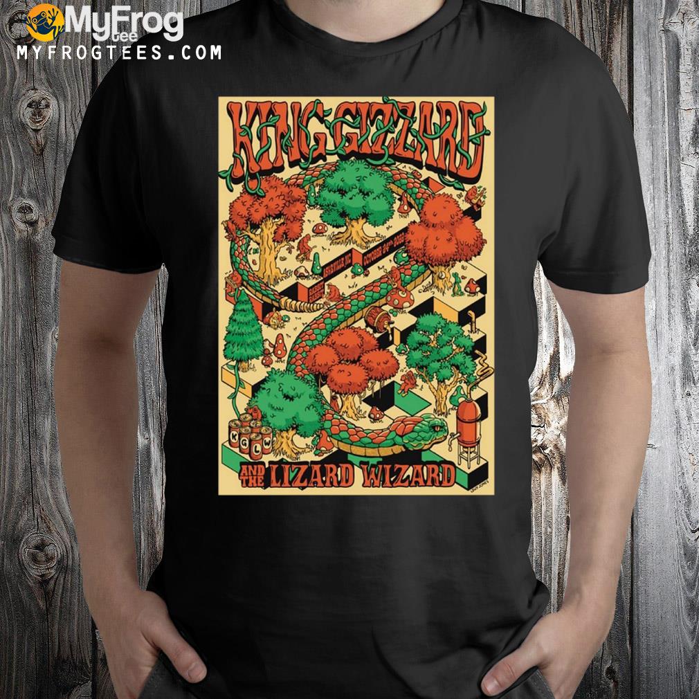 King Gizzard And The Lizard Wizard Poster 2022 shirt