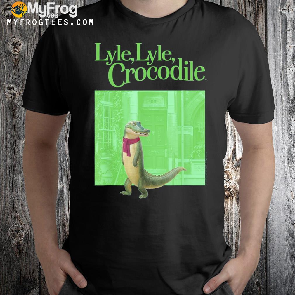 Lyle, Lyle, Crocodile Movie Poster with Logo T-Shirt