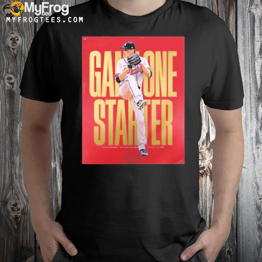 Max Fried Atlanta Braves Game One Starter 2022 Nlds Shirt