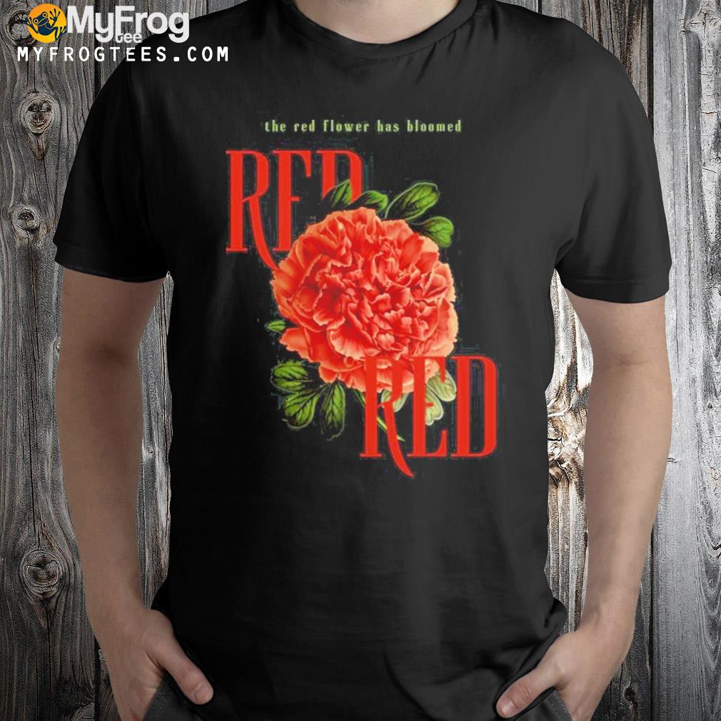 The red flower universe rosery shirt