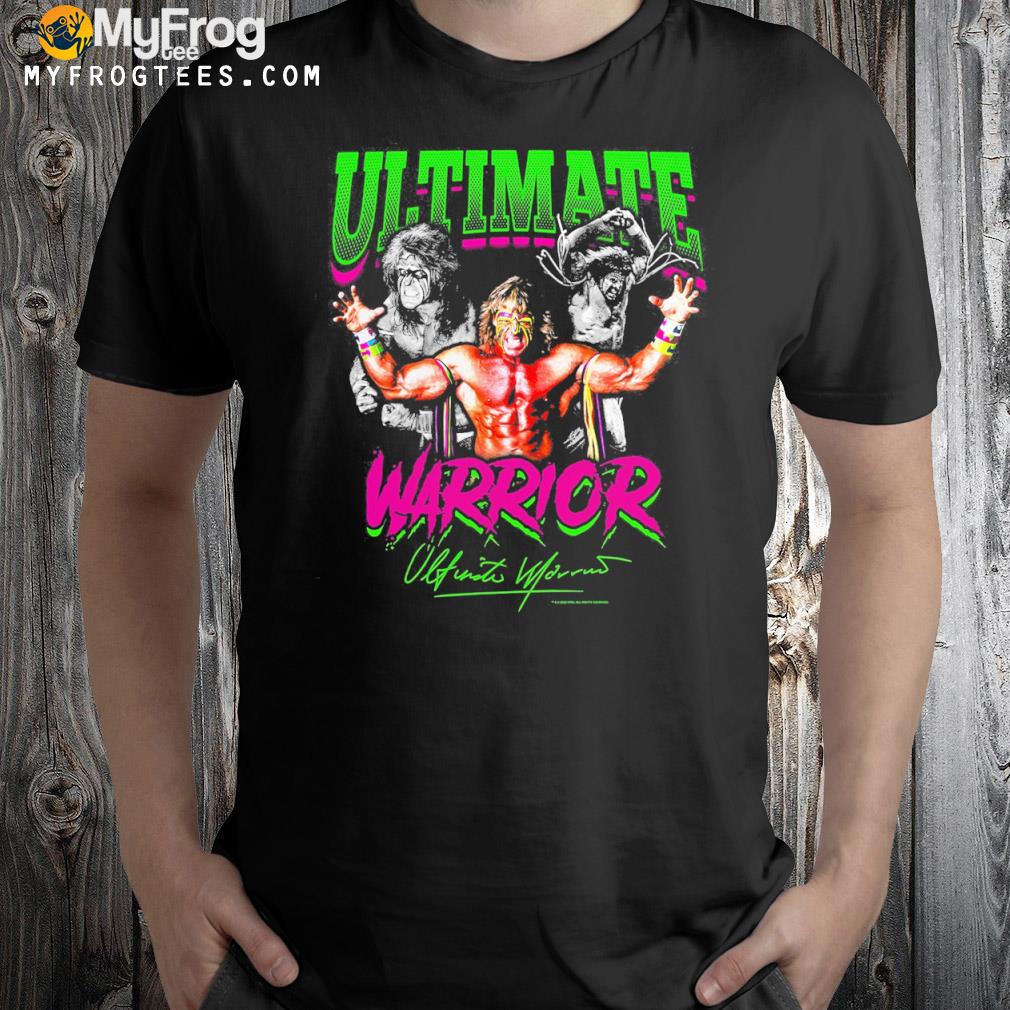 The Ultimate Warrior Feel The Power T-Shirt