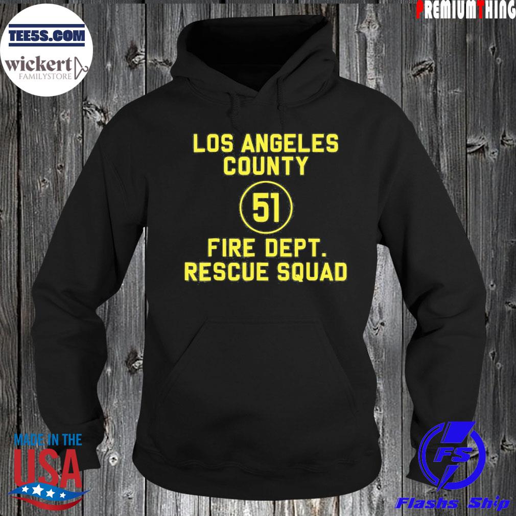 Truck side 51 emergency squad reproduction logo essential s Hoodie