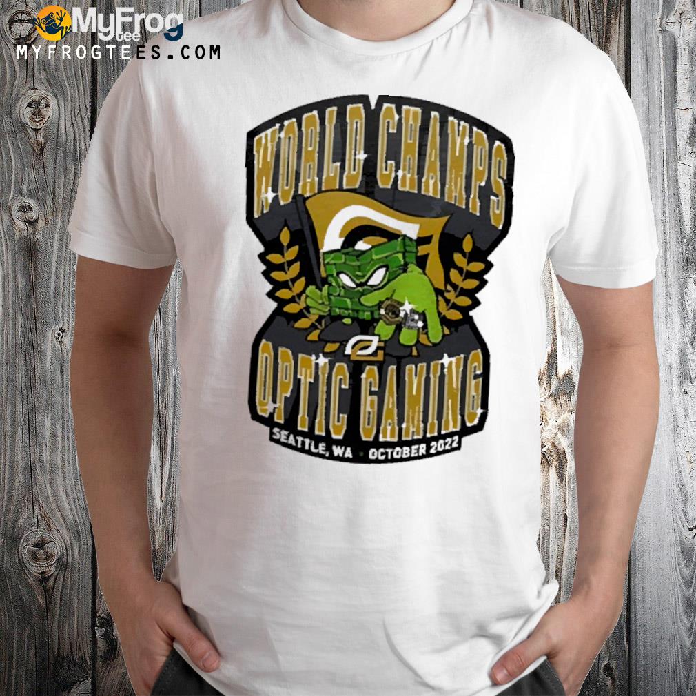 World Champs Optic Gaming Seattle, Wa October 2022 Shirt