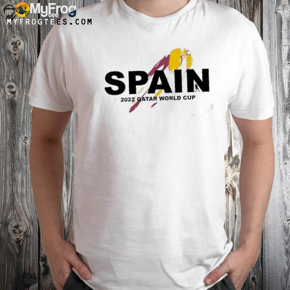 2022 Qatar world cup team Spain shirt
