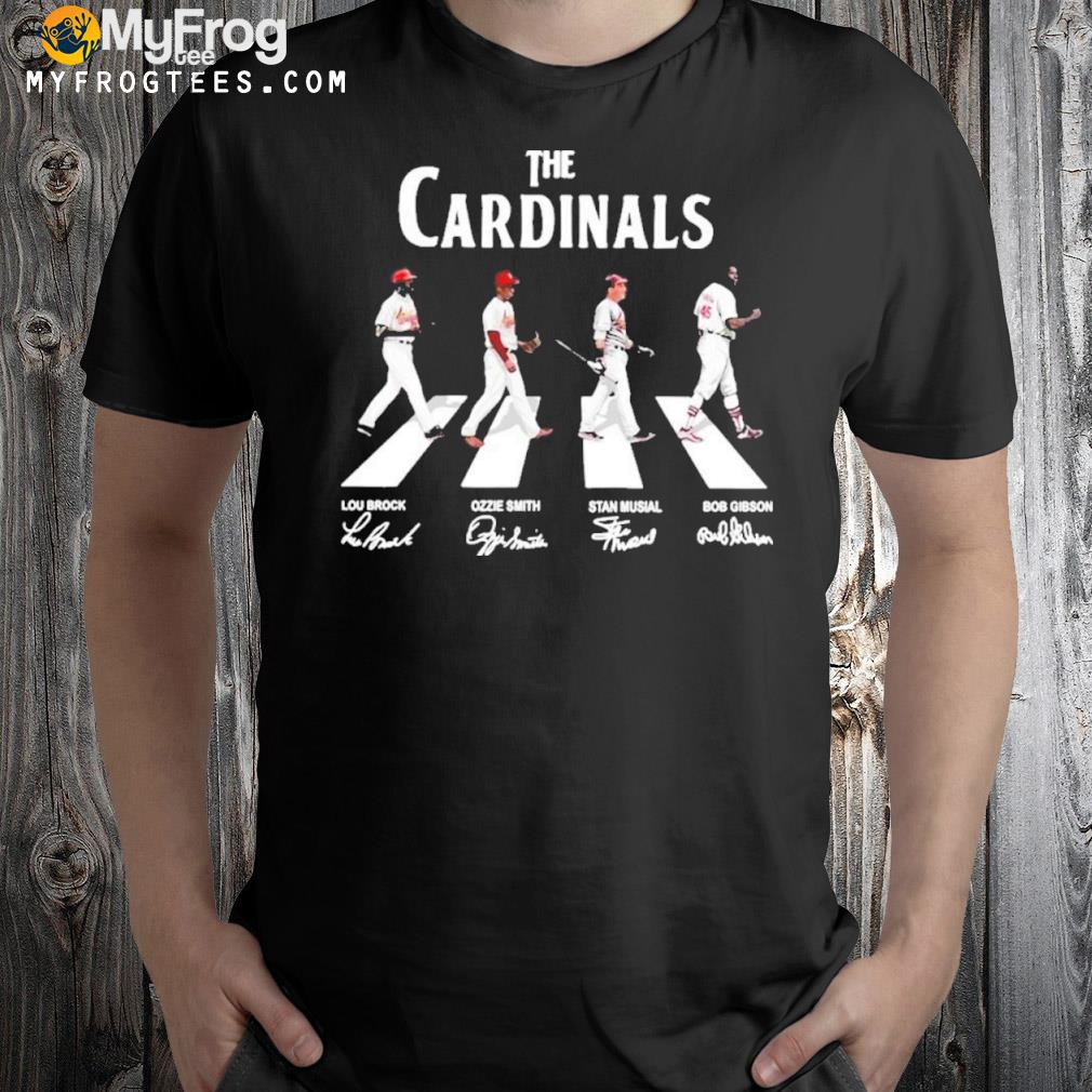 2022 St Louis Cardinals Road Signatures T-Shirt