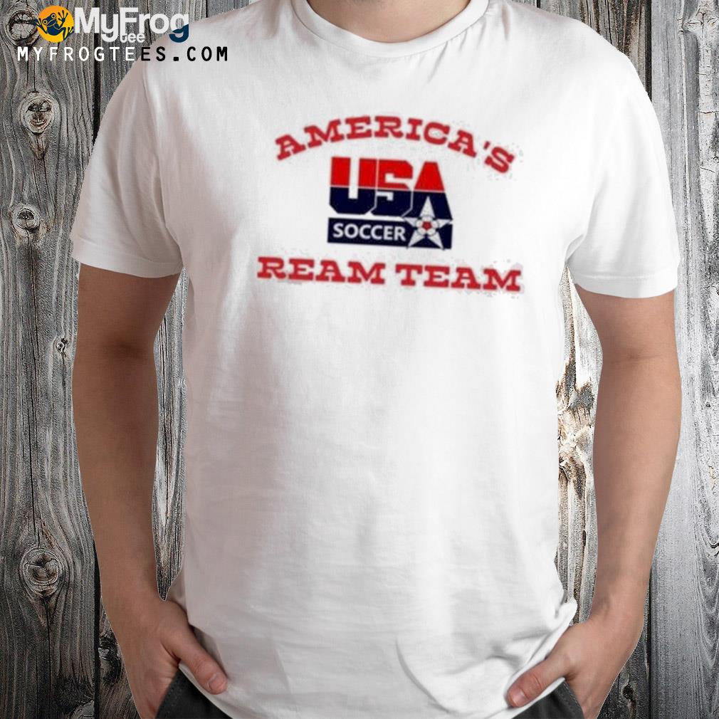 America's ream team usa soccer shirt