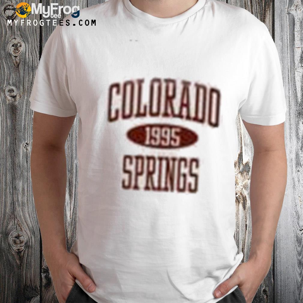Anne Marie Wearing Colorado 1995 Springs Shirt
