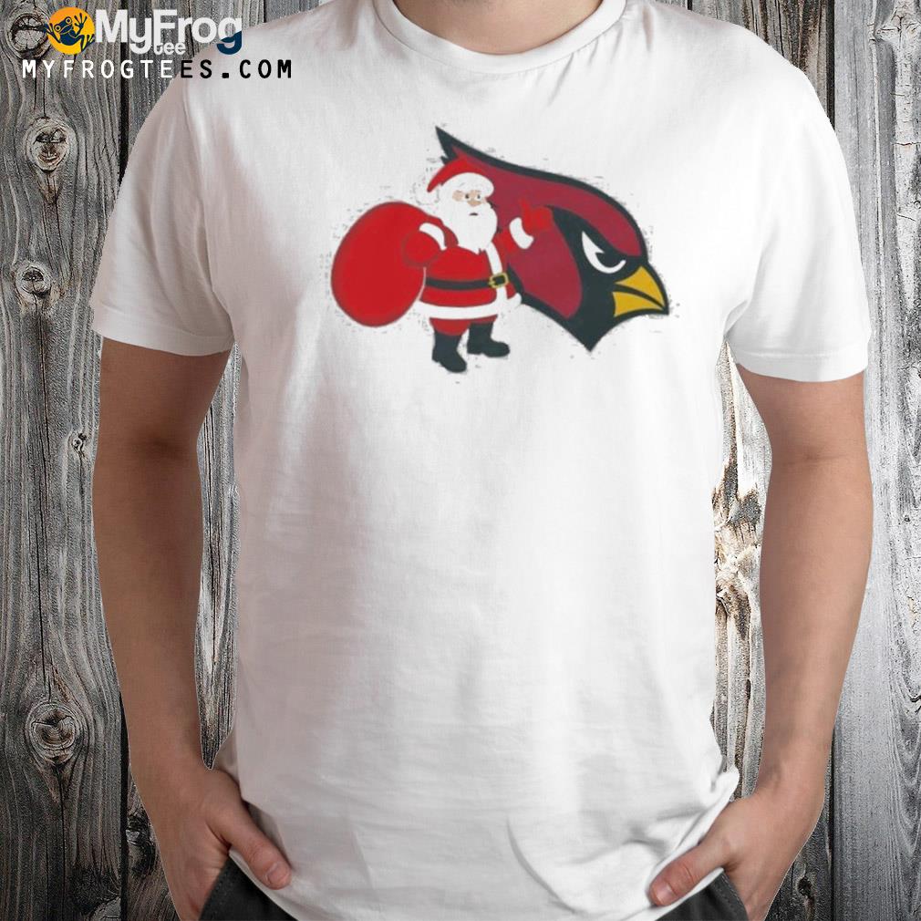 Arizona Cardinals Santa Claus Christmas Shirt