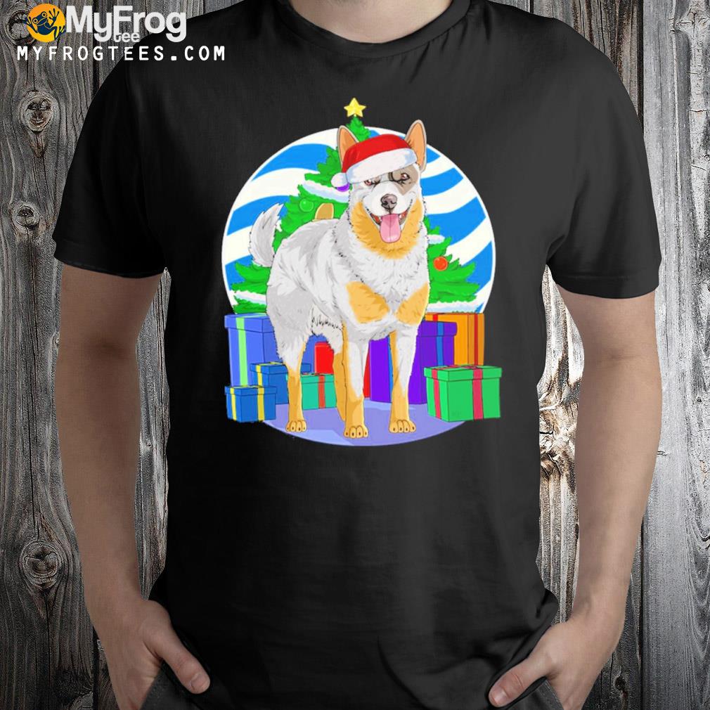 Australian Cattle Tree Decoration Dog Christmas T-Shirt