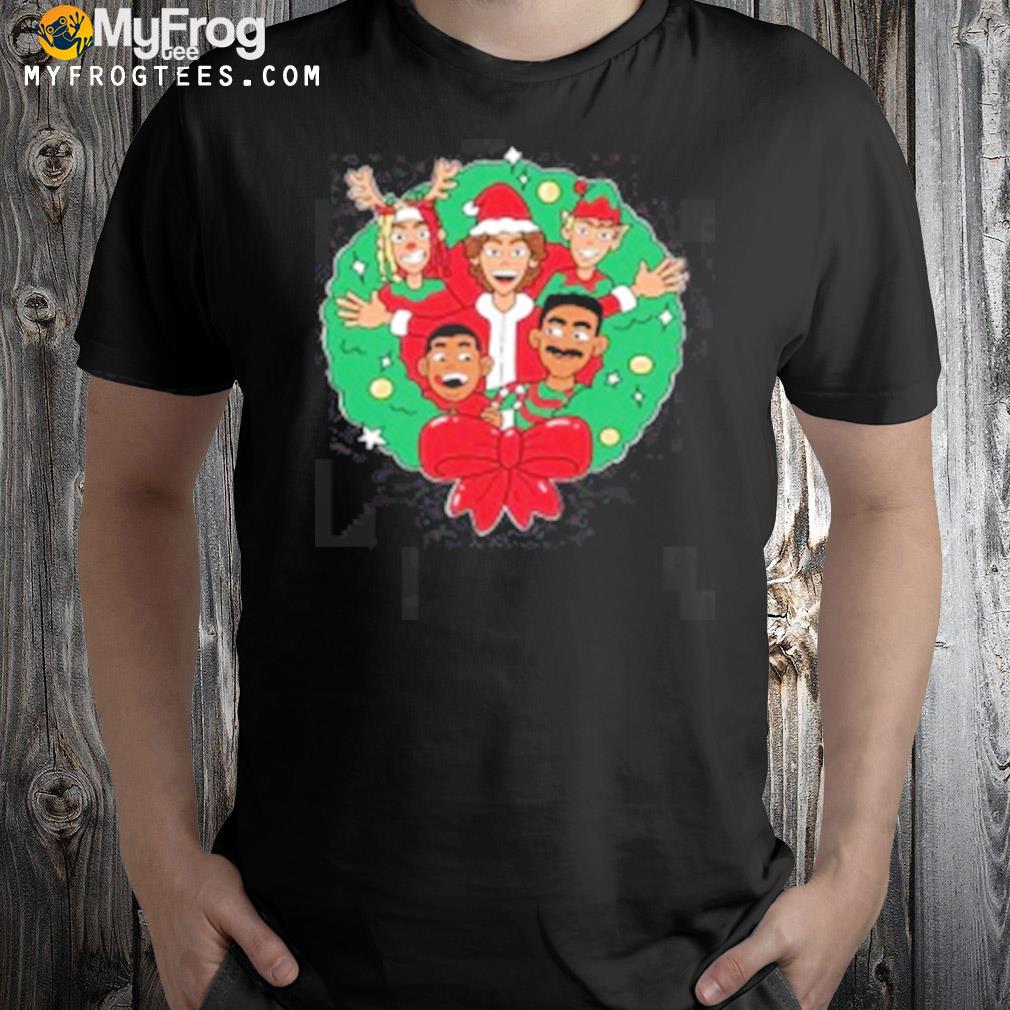 Baylen levine wreath Christmas logo shirt
