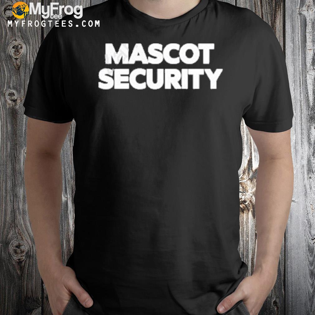 Blooper mascot security shirt'