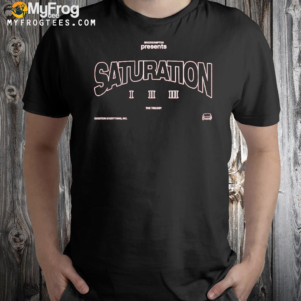 Brockhampton saturation trilogy shirt