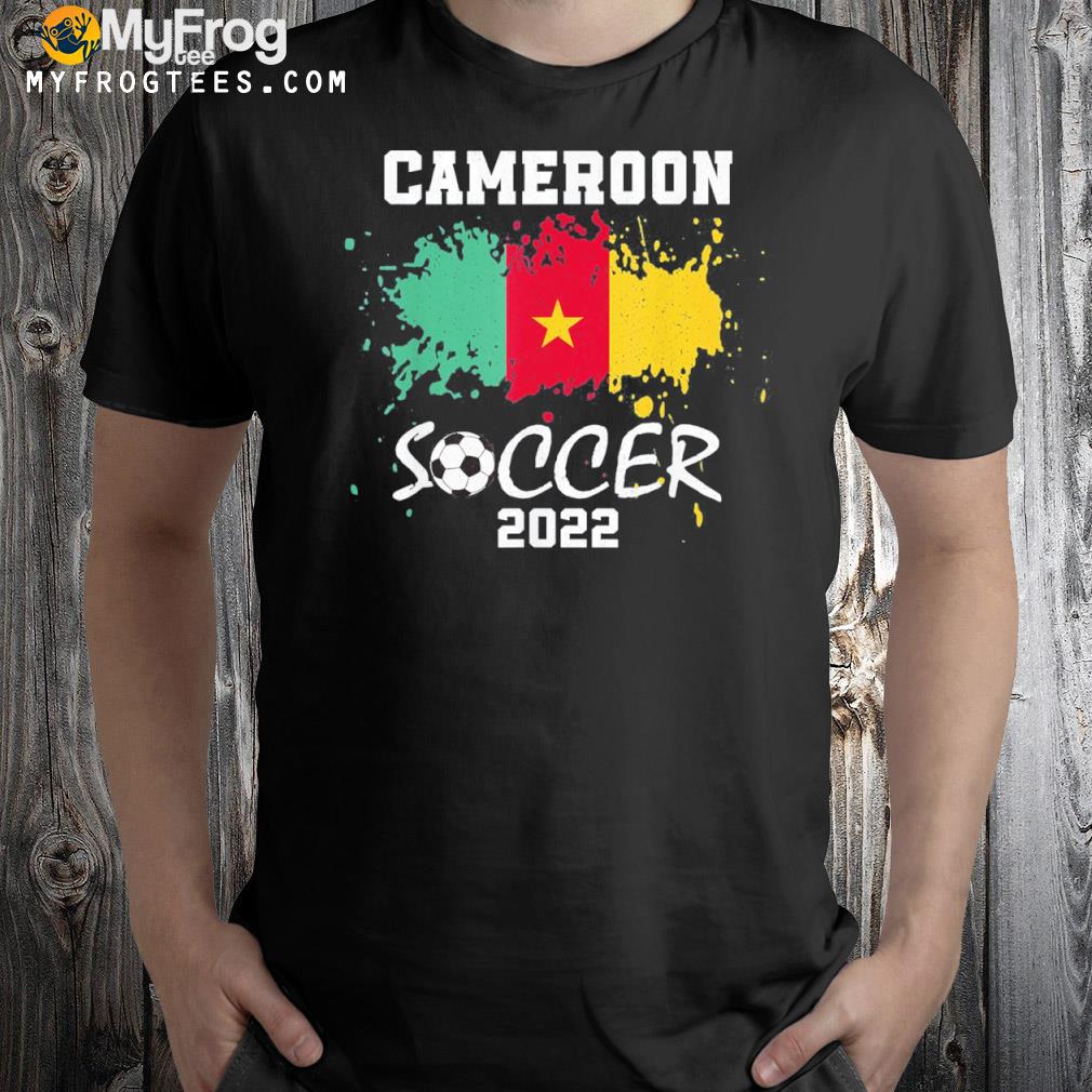 Cameroon Soccer 2022 Jersey Cameroonian Football Team Fan T-Shirt