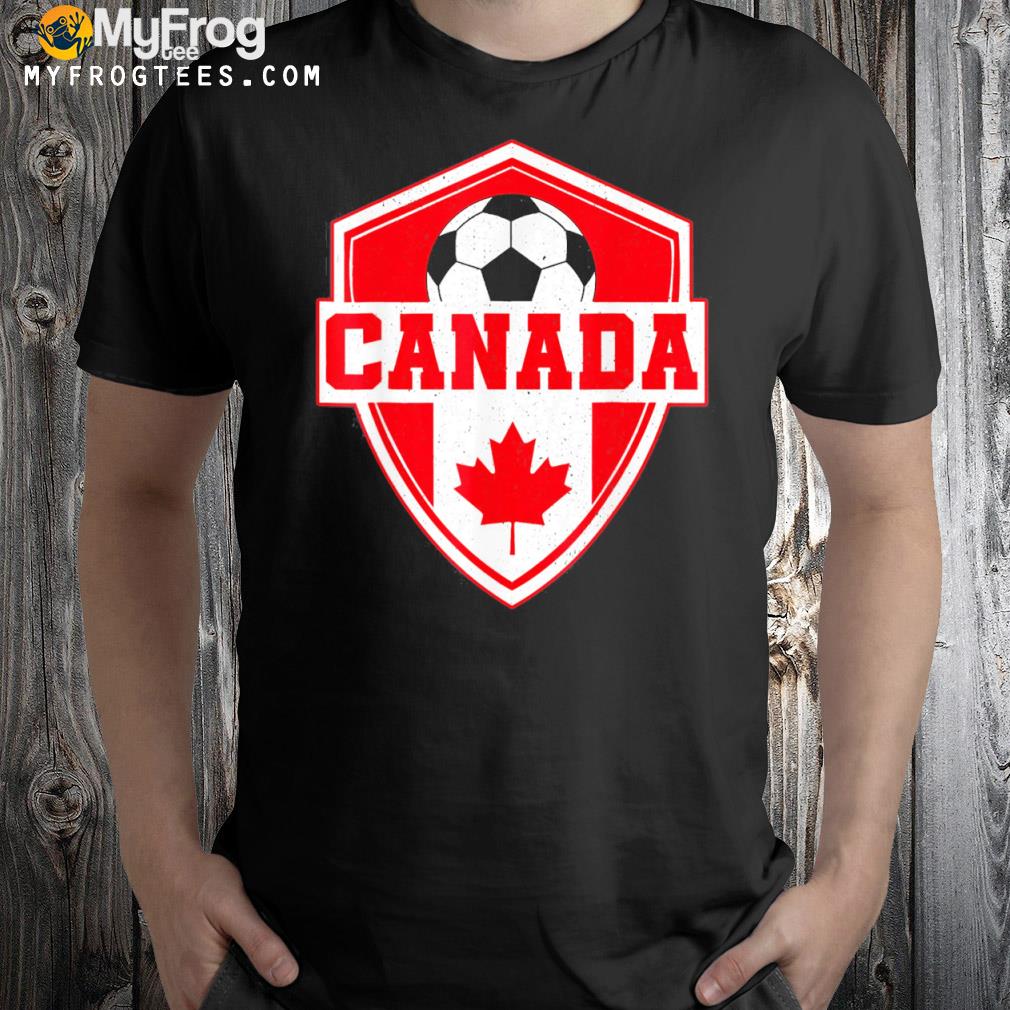 Canada Soccer Jersey 2022 World Canadian Football Fan Lovers T-Shirt