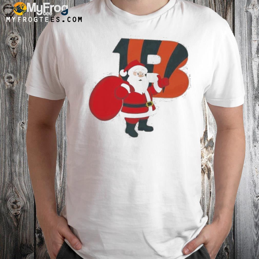 Cincinnati Bengals Nfl Santa Claus Christmas Shirt