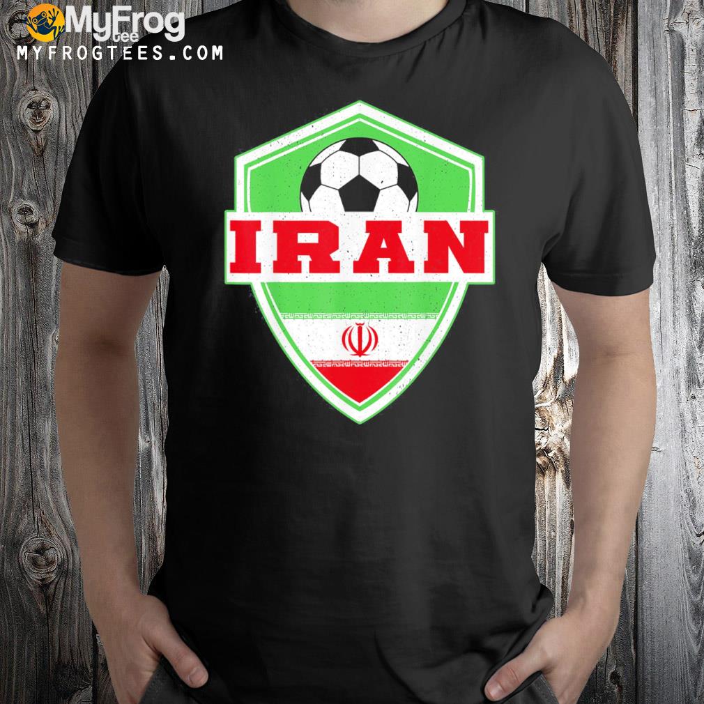 Classic Iran Soccer Jersey 2022 World Iranian Football Fan T-Shirt