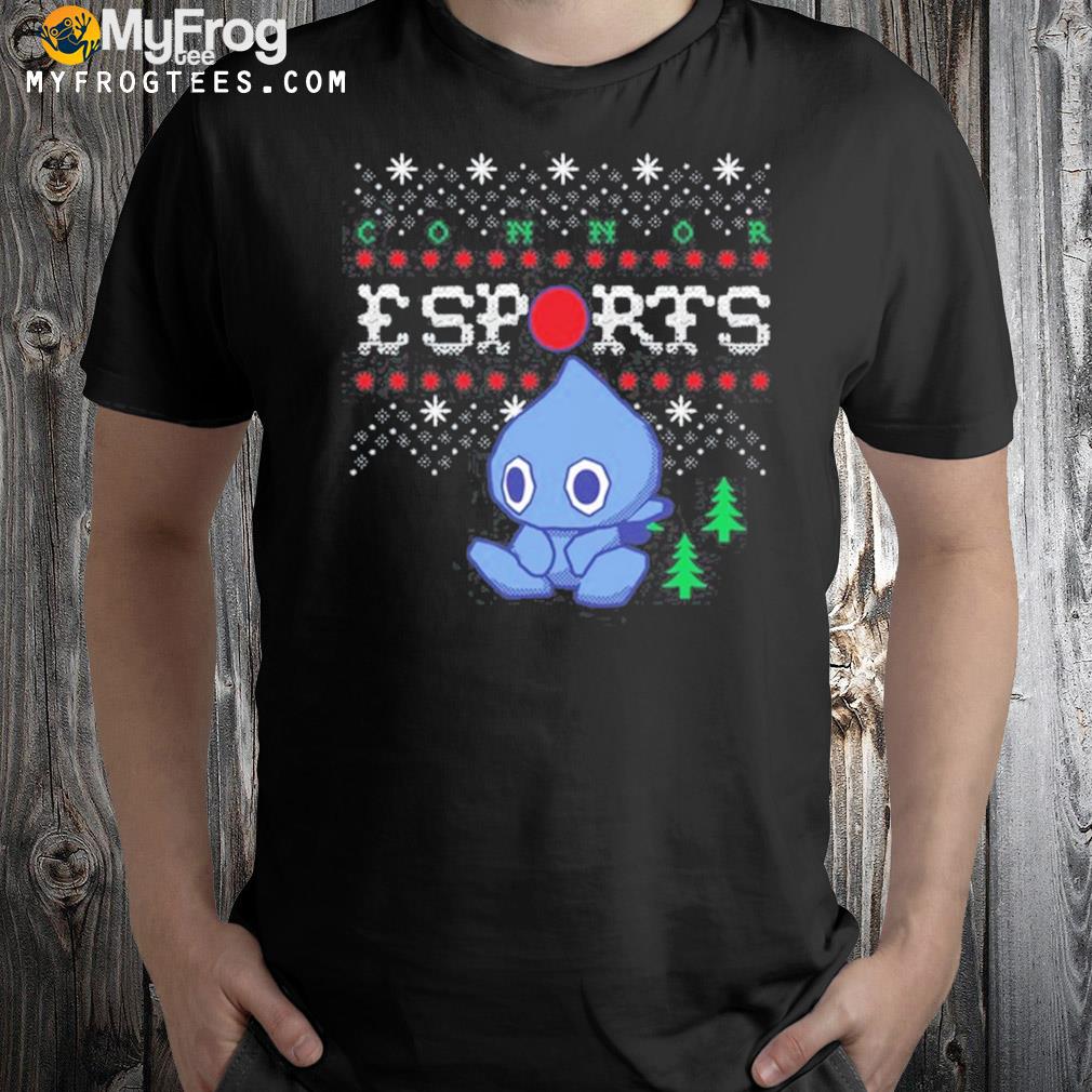 Connoreatspants chao holiday party ugly sweater t-shirt