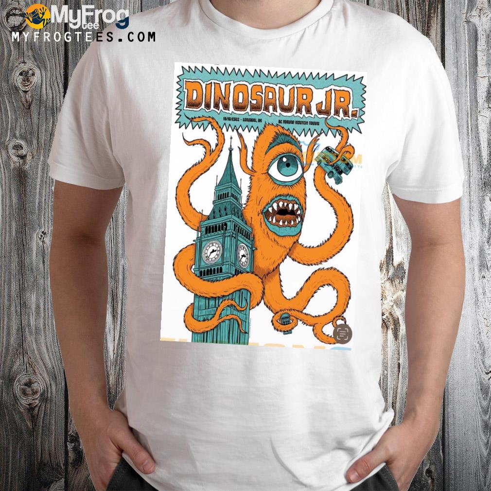 Dinosaur jr london uk oct 16 2022 o2 forum kentish town poster shirt