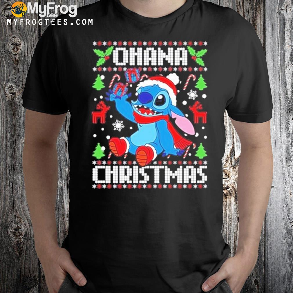 Disney ohana Ugly Christmas sweatshirt