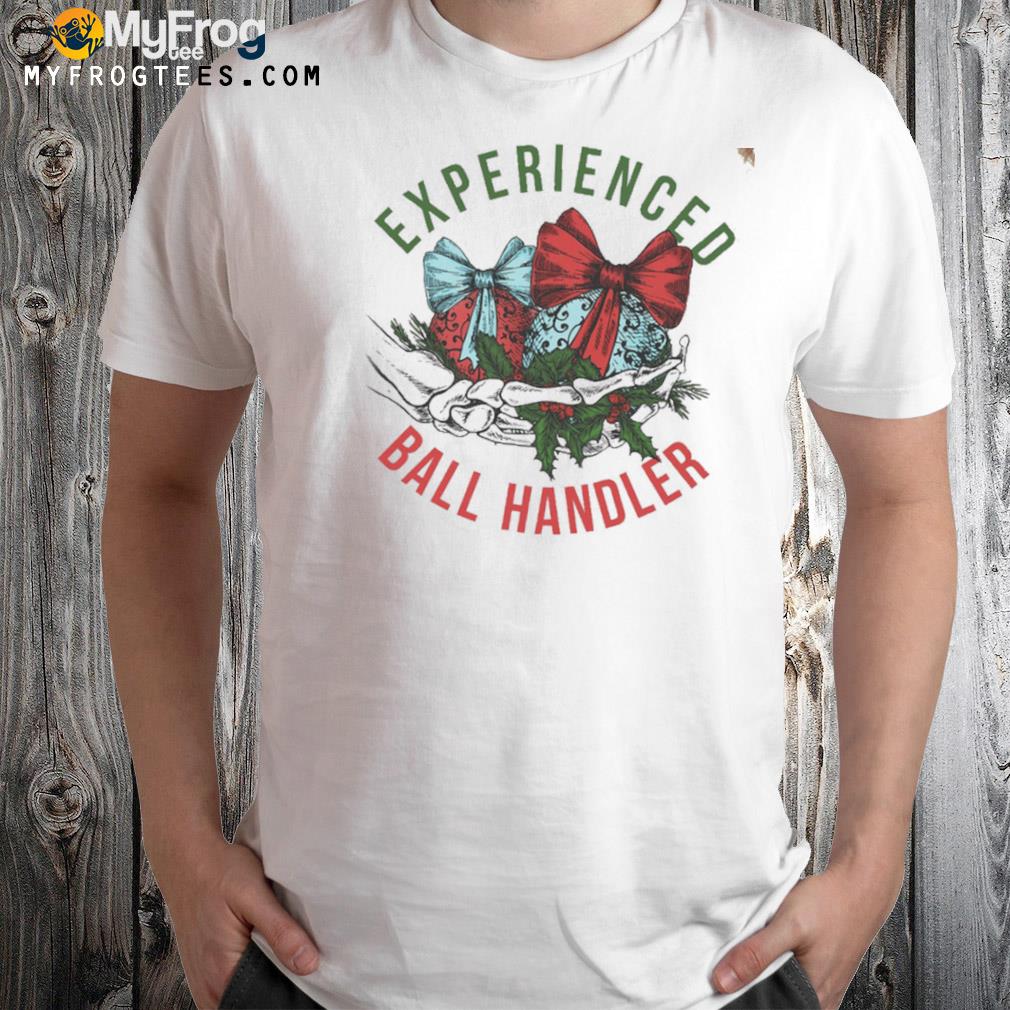 Experienced ball handler vintage Christmas t-shirt