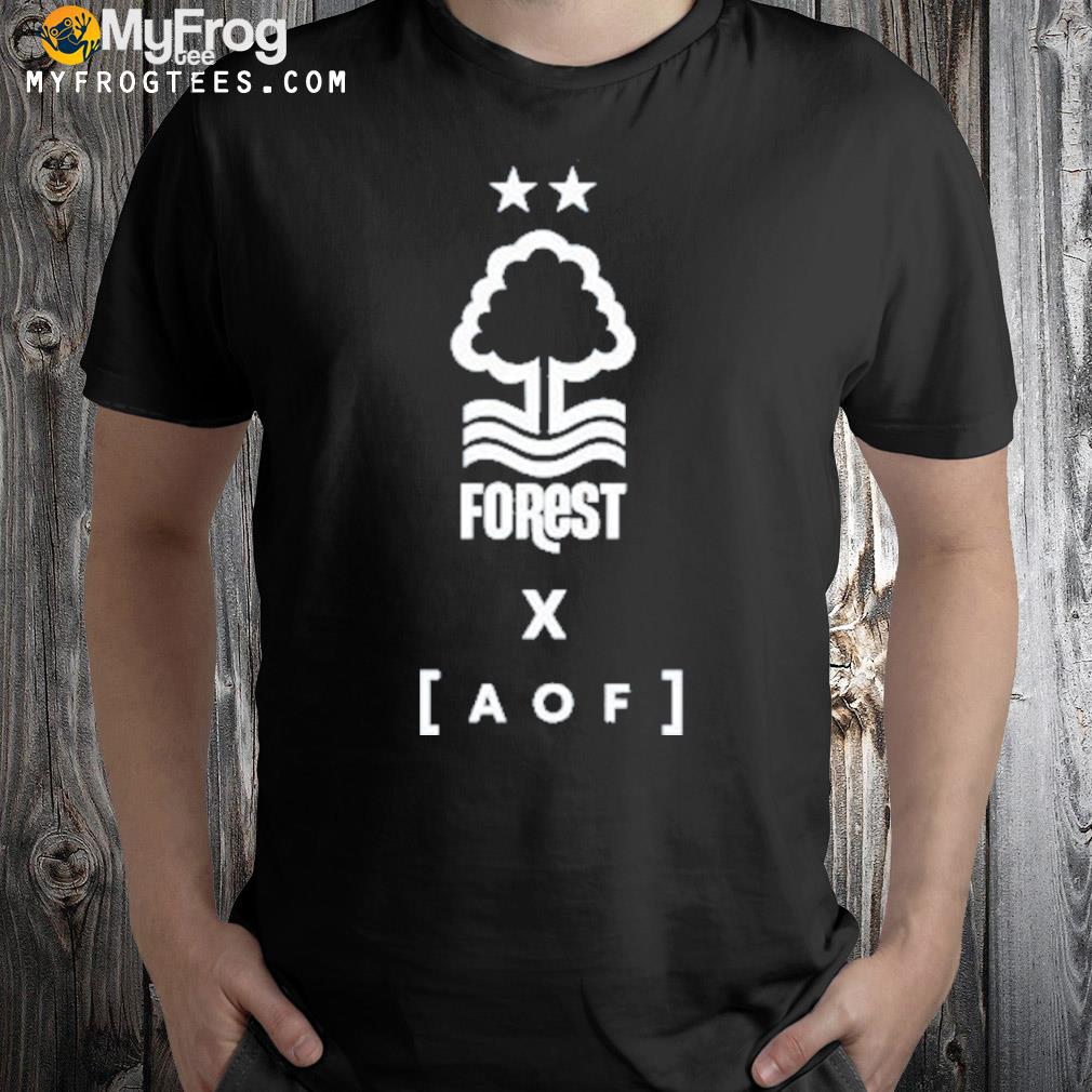 Forest x art of Football nottingham forest fc shirt