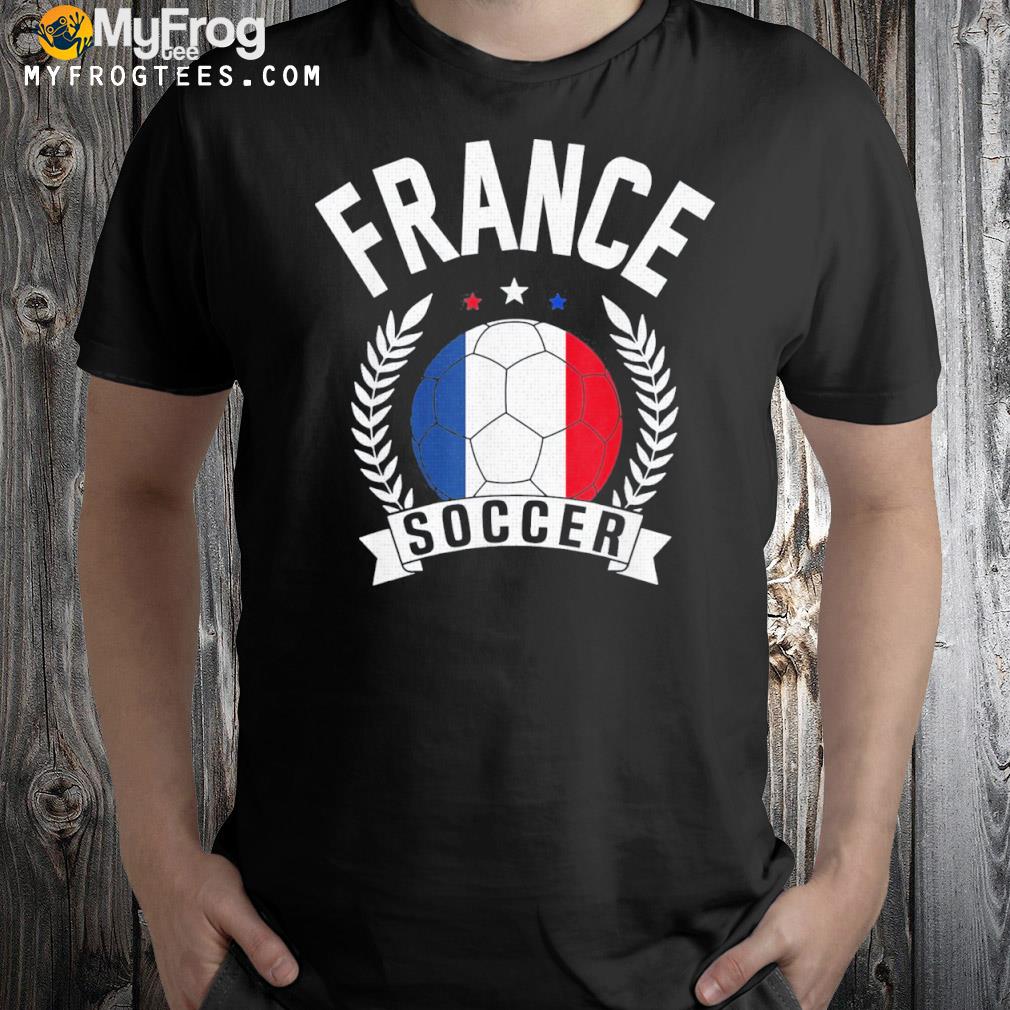 France Soccer Support Team Jersey French Flag, World Cup T-Shirt