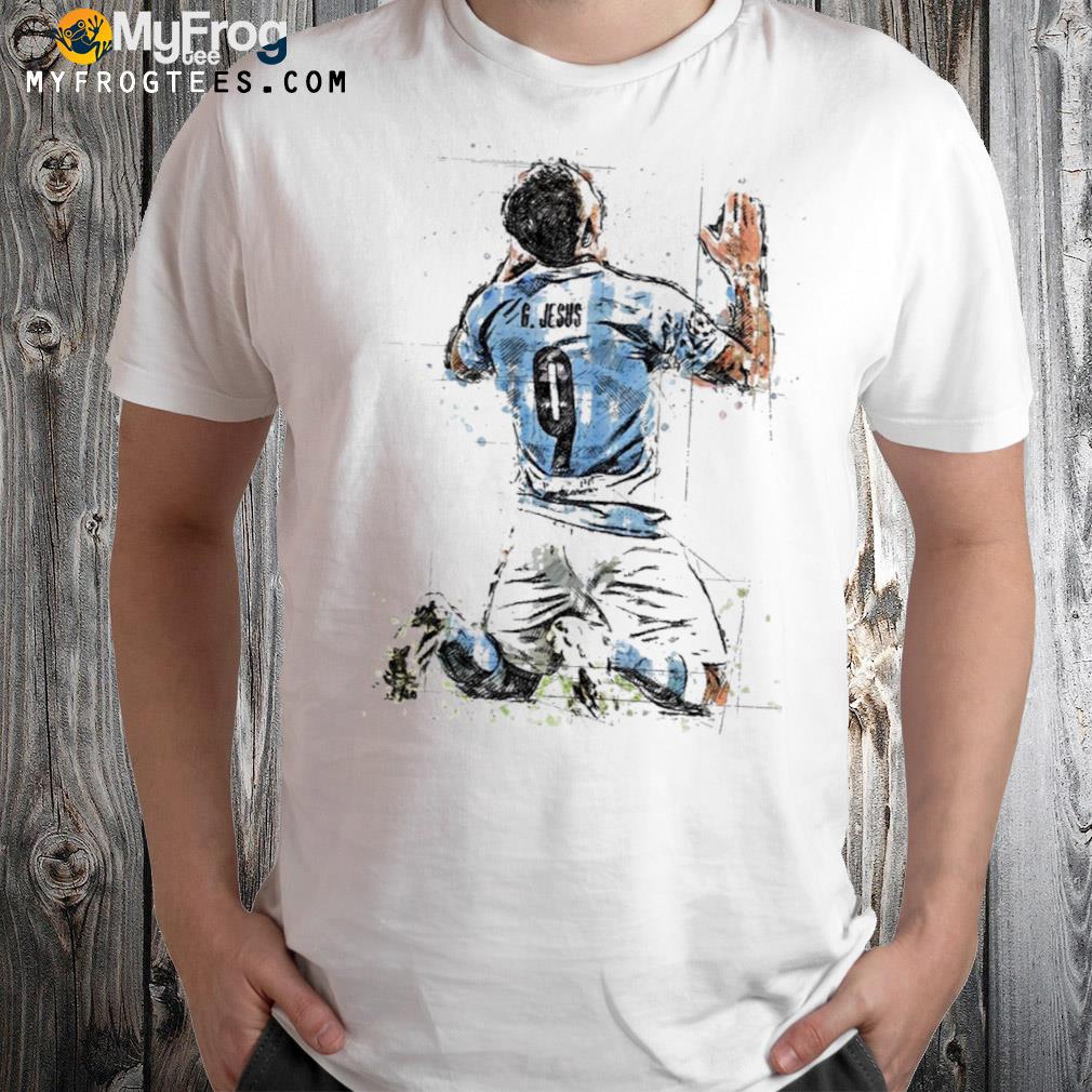 Gabriel Jesus man city player shirt