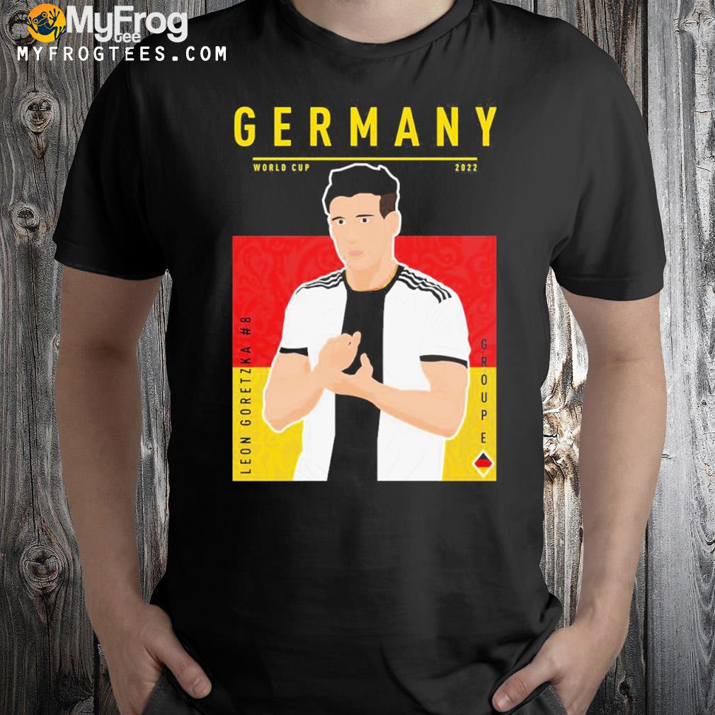 Germany world cup 2022 leon goretzka 8 shirt