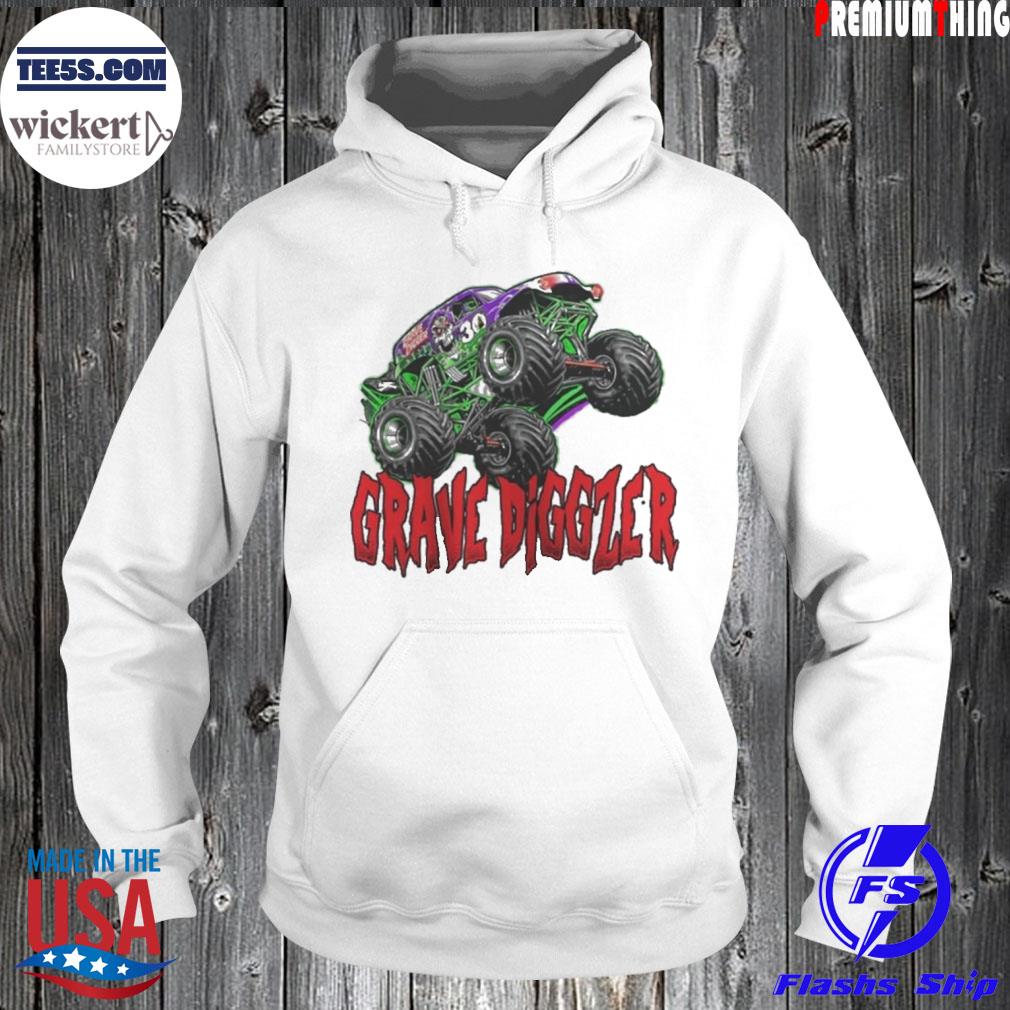 Grave Digger Monster Jam Truck T-Shirt Hoodie