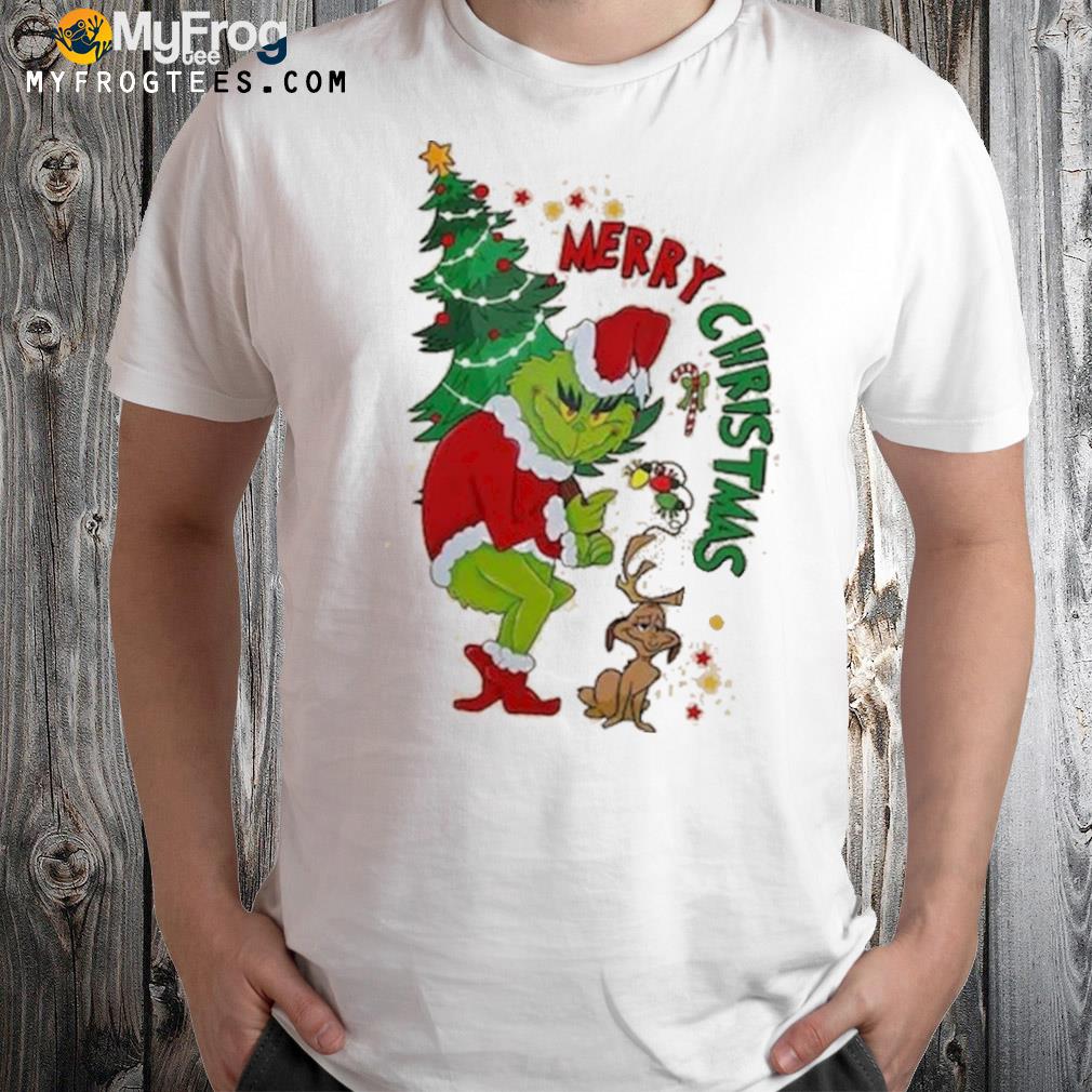 Grinch Christmas 2 sides personalized grinch shirt