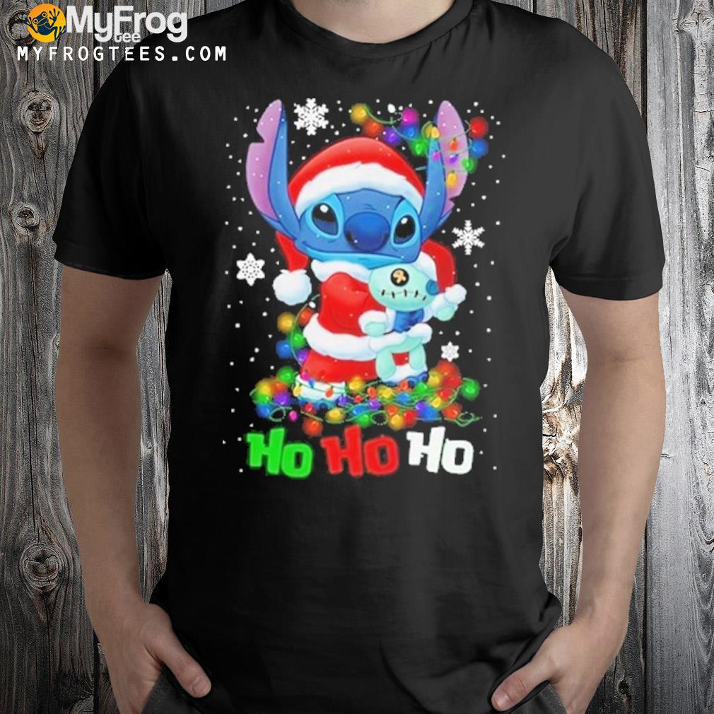 Ho Ho Ho Stitch Light Christmas Sweater