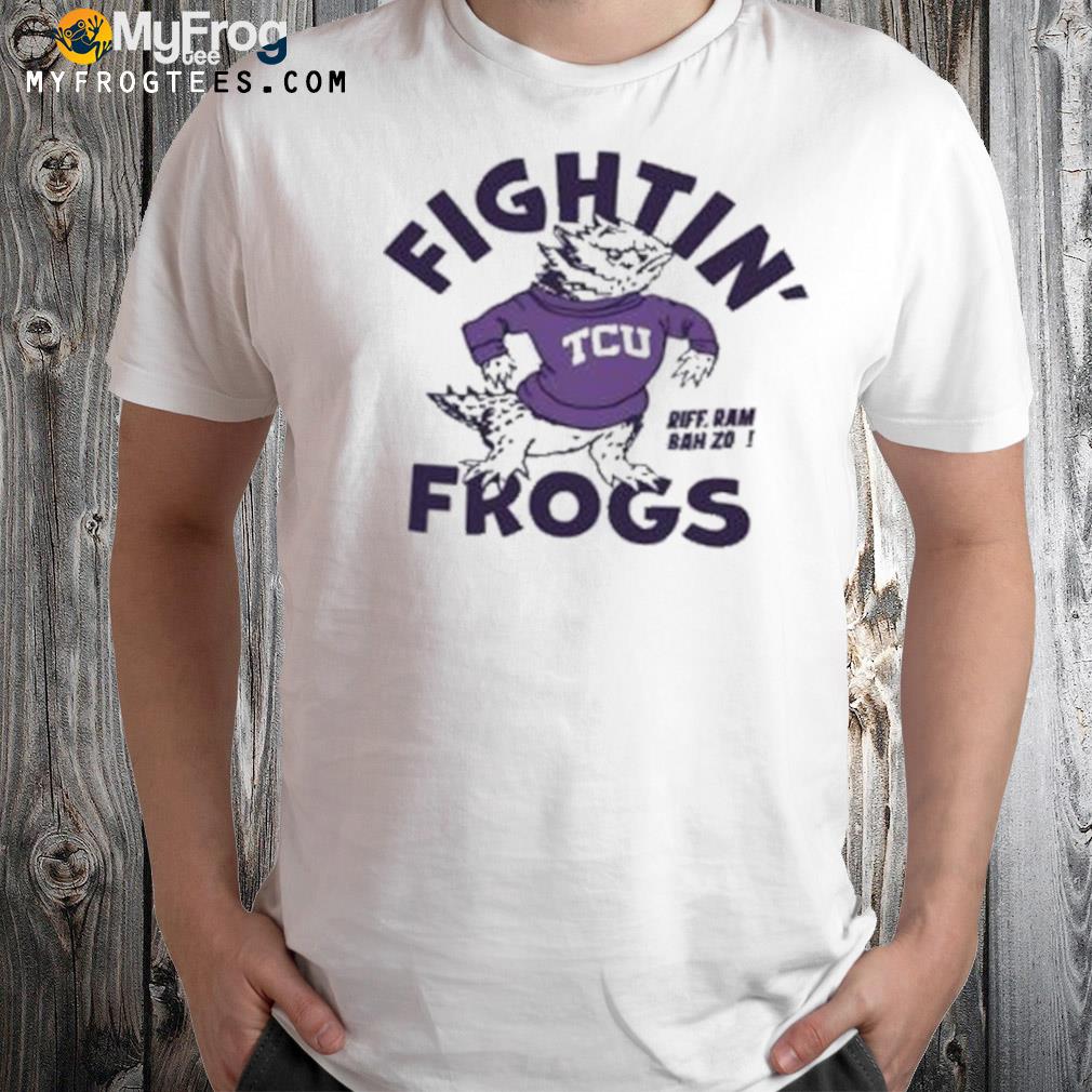 Homefield apparel vintage tcu fightin' frogs shirt