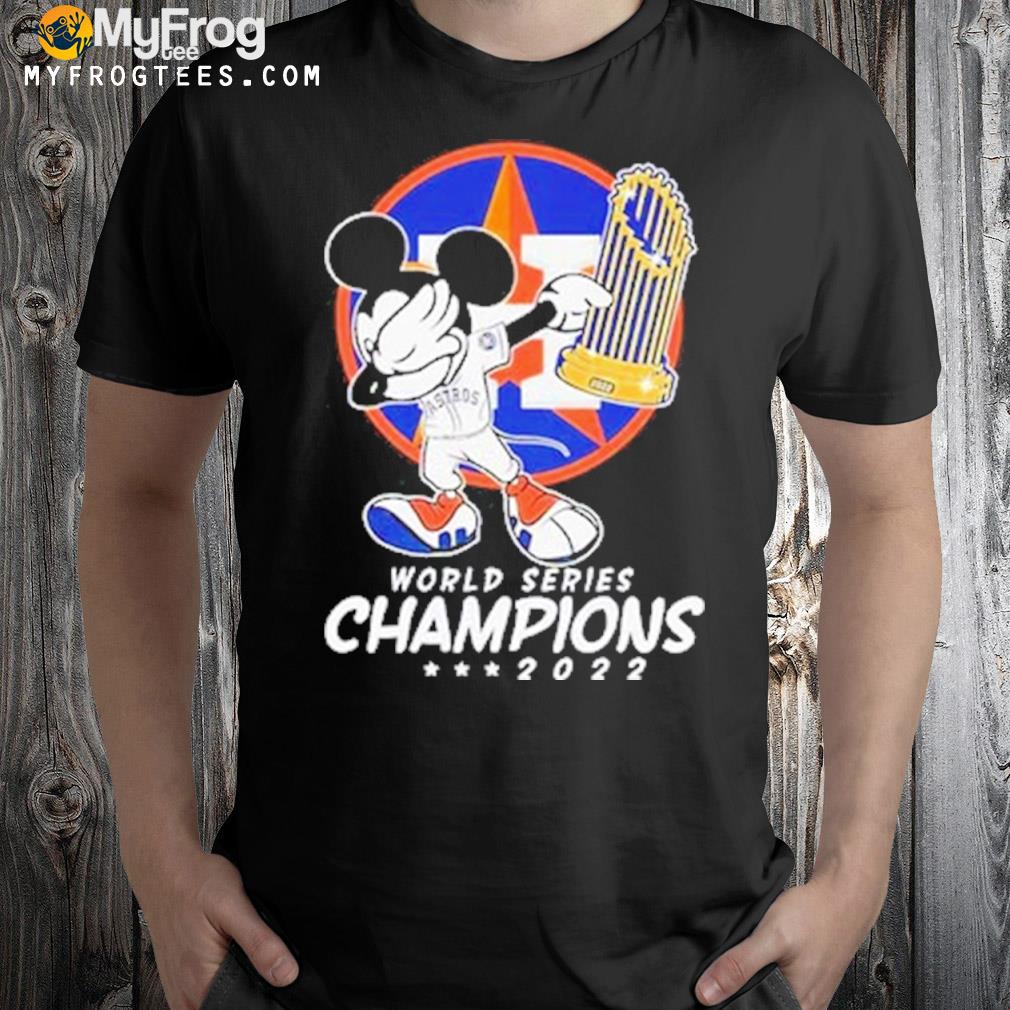 Houston Astros Mickey dabbing World Series Champions 2022 T-shirt