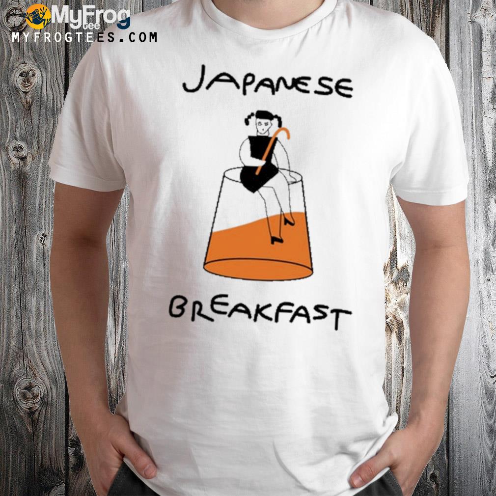 Japanese breakfast juice girl t-shirt
