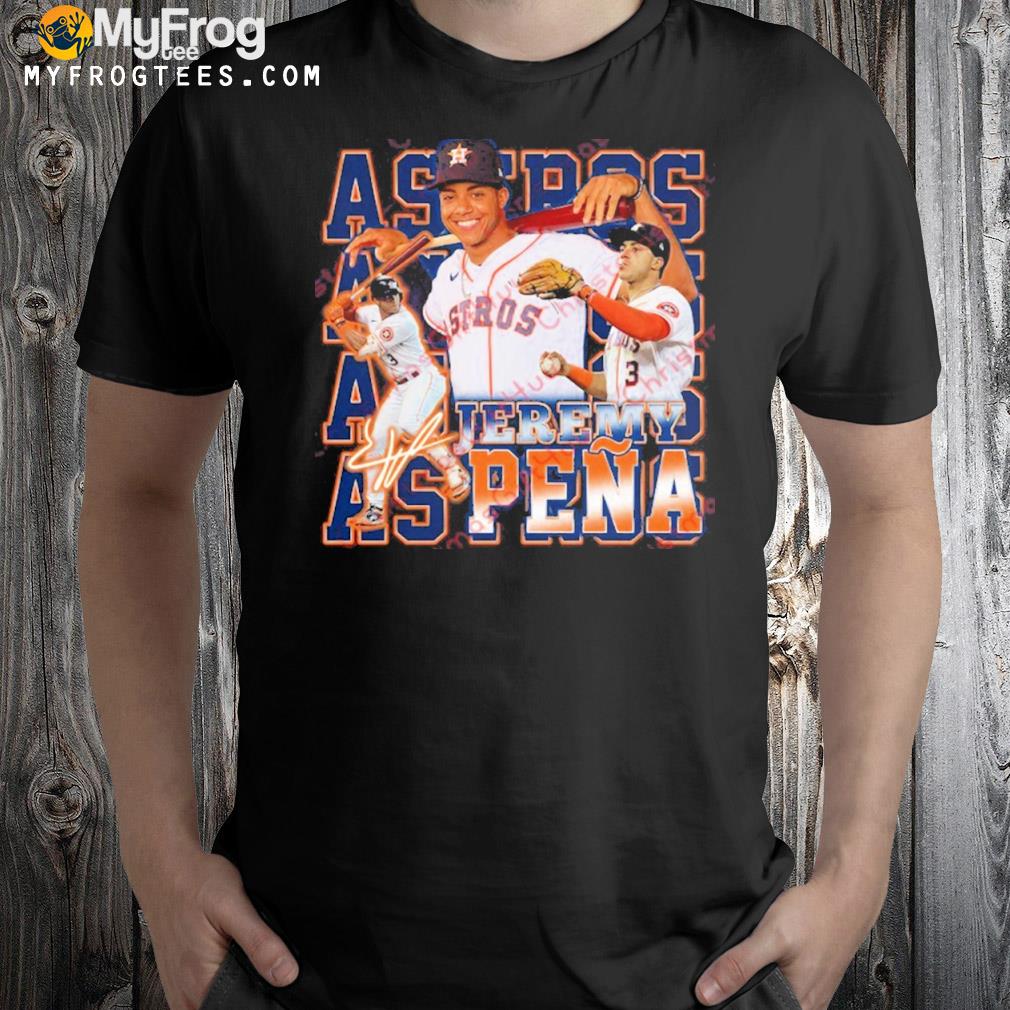 Jeremy Peña Houston Astros world series champions 2022 shirt