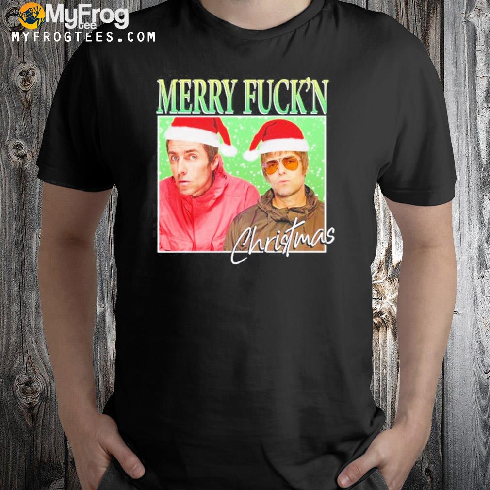 Liam gallagher funny Christmas oasis meme xmas Christmas shirt