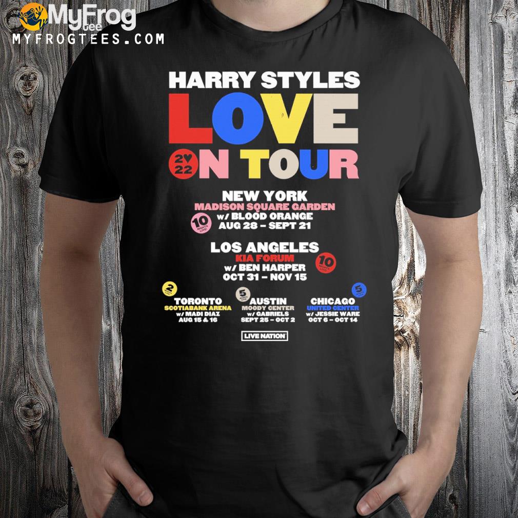 Love on tour guadalajara monterrey shirt