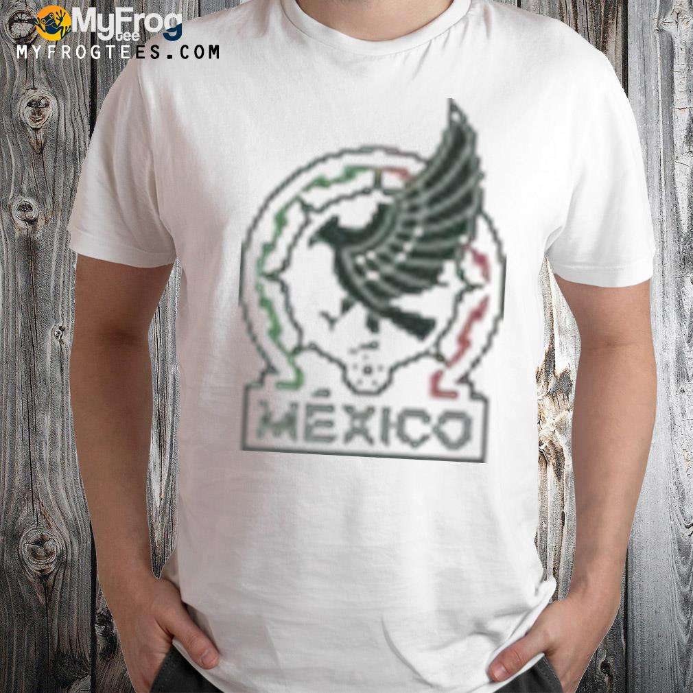 Mexico soccer 22 home jersey logo t-shirt