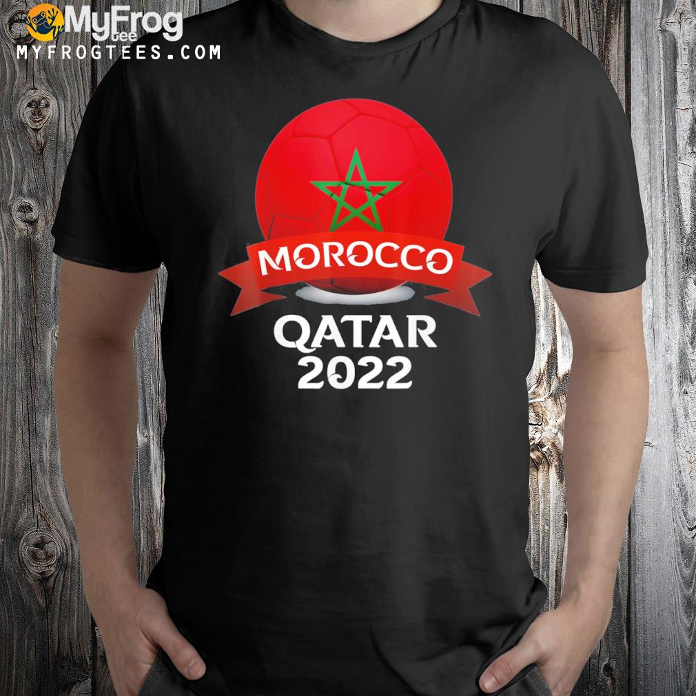 Morocco National Soccer Team Football Fan 2022 T-Shirt